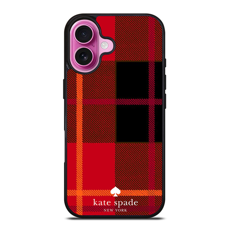 KATE SPADE NEW YORK RED iPhone 16 Plus Case Cover