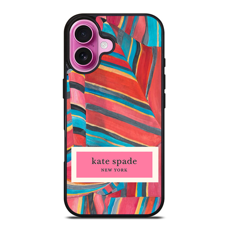 KATE SPADE STRIPE ICON iPhone 16 Plus Case Cover