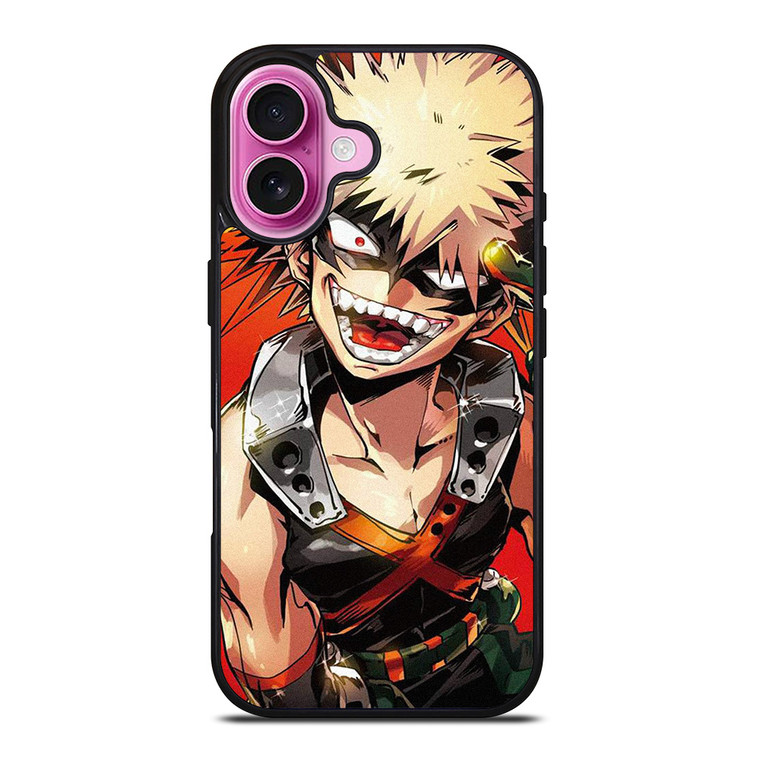 KATSUKI BAKUGO MY HERO ACADEMIA iPhone 16 Plus Case Cover KATSUKI BAKUGO MY HERO ACADEMIA iPhone 16 Plus Case Cover