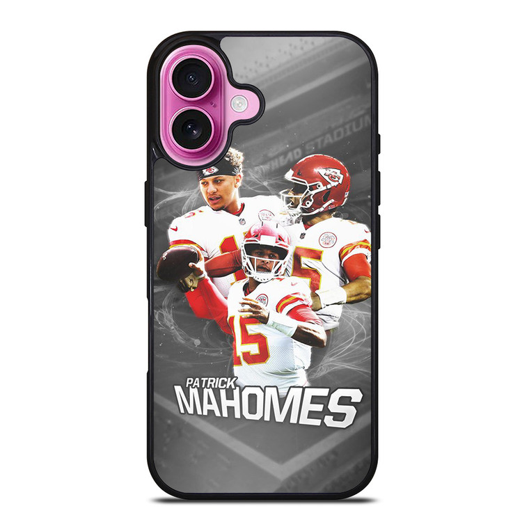 KC CHIEFS PATRICK MAHOMES FOOTBALL iPhone 16 Plus Case Cover