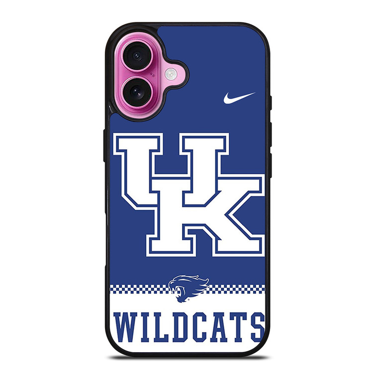 KENTUCKY WILDCATS NIKE SYMBOL iPhone 16 Plus Case Cover