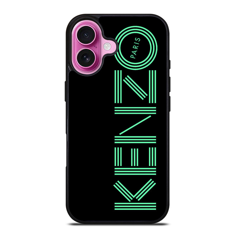 KENZO PARIS LOGO 2 iPhone 16 Plus Case Cover