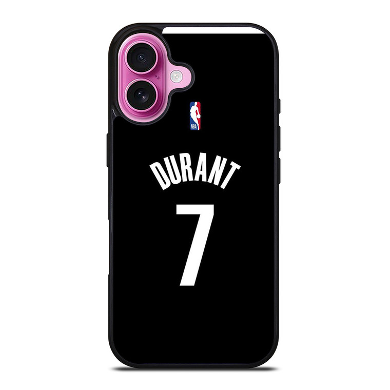 KEVIN DURANT BROOKLYN NETS NBA iPhone 16 Plus Case Cover
