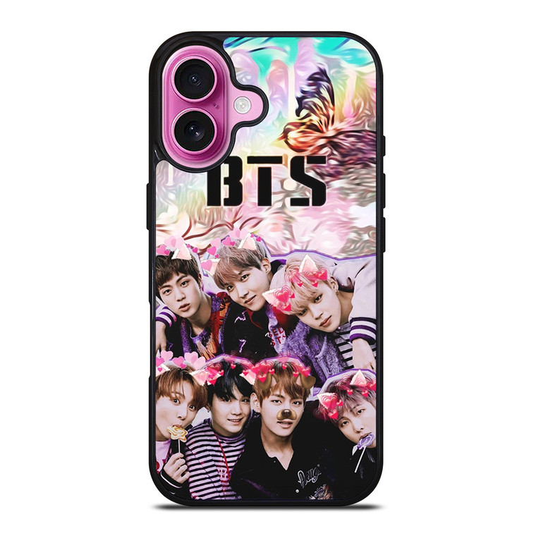 KPOP BTS COLLAGE iPhone 16 Plus Case Cover