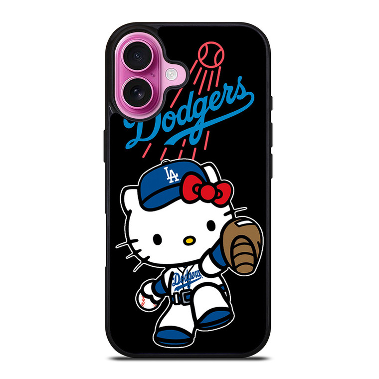 LA DODGERS HELLO KITTY BASEBALL iPhone 16 Plus Case Cover LA DODGERS HELLO KITTY BASEBALL iPhone 16 Plus Case Cover