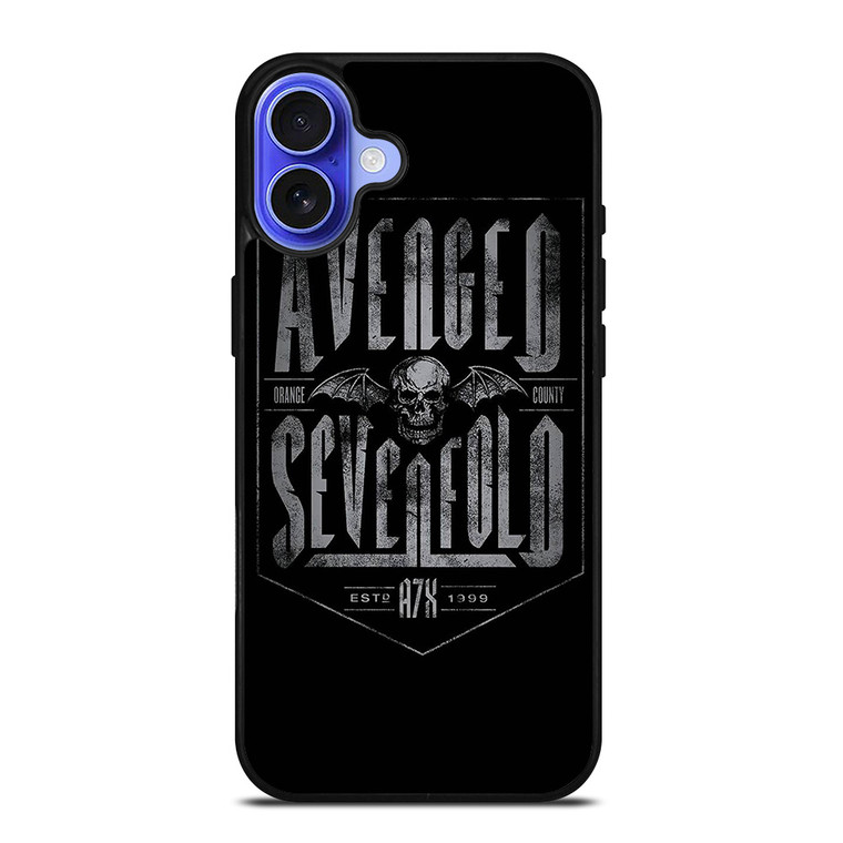 A7X AVENGED SEVENFOLD LOGO iPhone 16 Case Cover