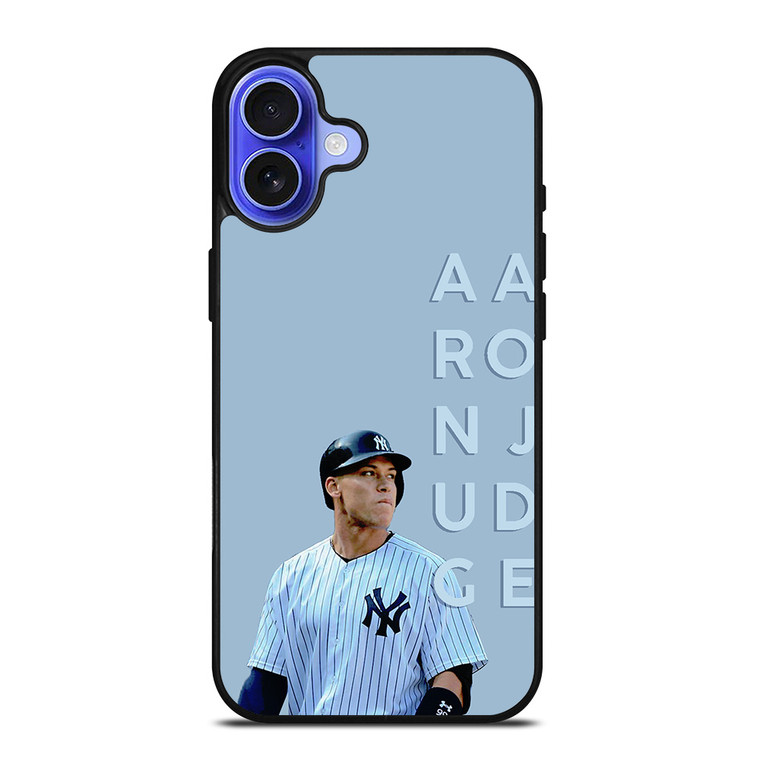 AARON JUDGE BASEBALL NEW YORK YANKEES iPhone 16 Case Cover AARON JUDGE BASEBALL NEW YORK YANKEES iPhone 16 Case Cover