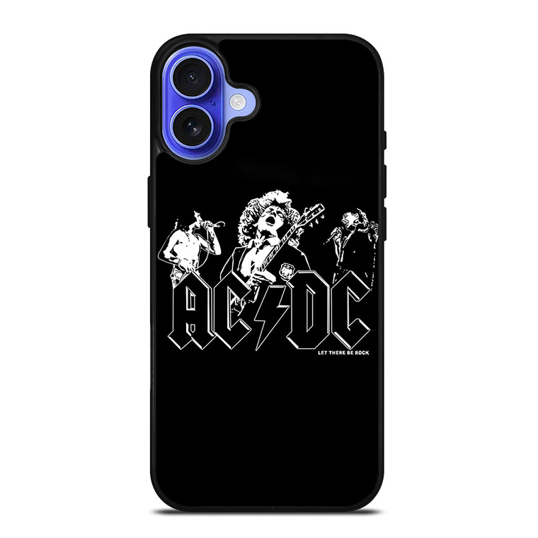 ACDC ROCK BAND iPhone 16 Case Cover