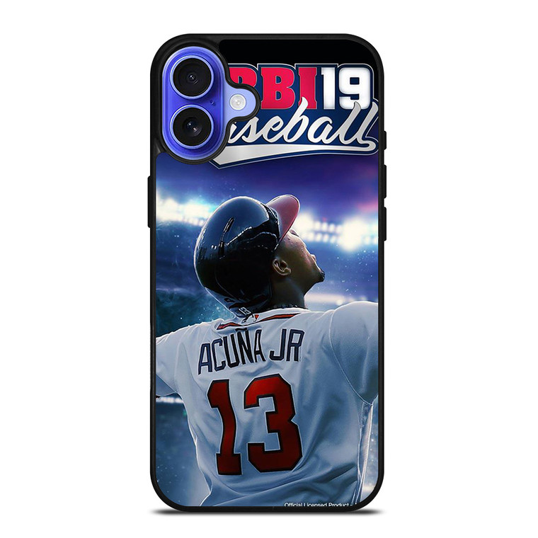 ACUNA JR 13 ATLANTA BRAVES  iPhone 16 Case Cover ACUNA JR 13 ATLANTA BRAVES  iPhone 16 Case Cover