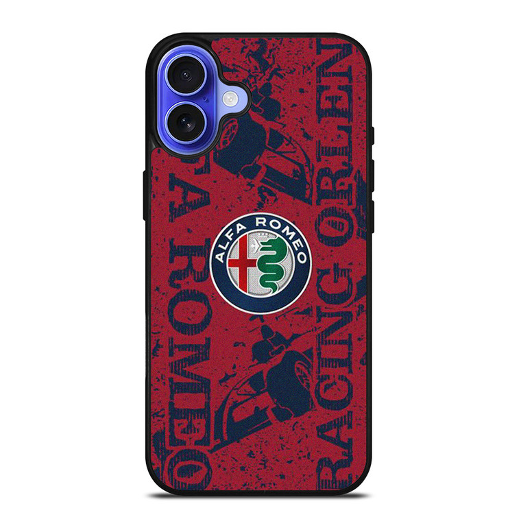 ALFA ROMEO FORMULA ONE RACING iPhone 16 Case Cover