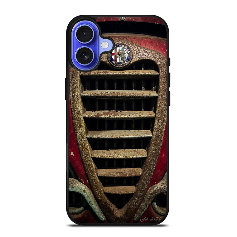 ALFA ROMEO RUSTY GRILL iPhone 16 Case Cover