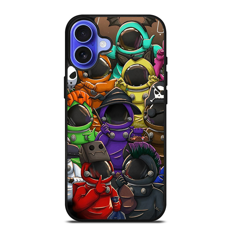 AMONG US HALLOWEN iPhone 16 Case Cover