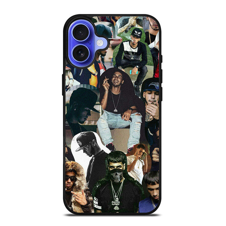ANUEL AA RAPPER COLLAGE iPhone 16 Case Cover