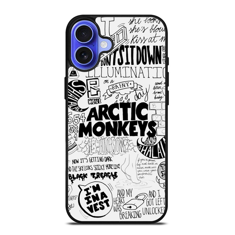 ARCTIC MONKEYS COLLAGE 2 iPhone 16 Case Cover