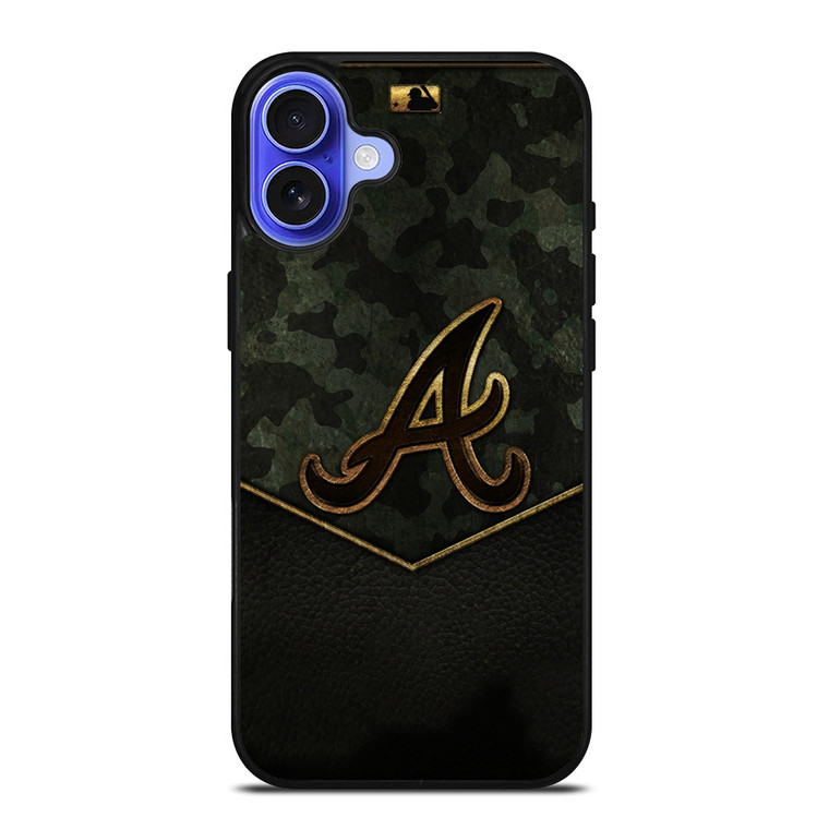 ATLANTA BRAVES EMBLEM iPhone 16 Case Cover
