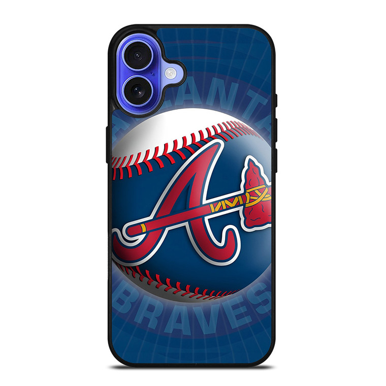 ATLANTA BRAVES MLB BALL iPhone 16 Case Cover