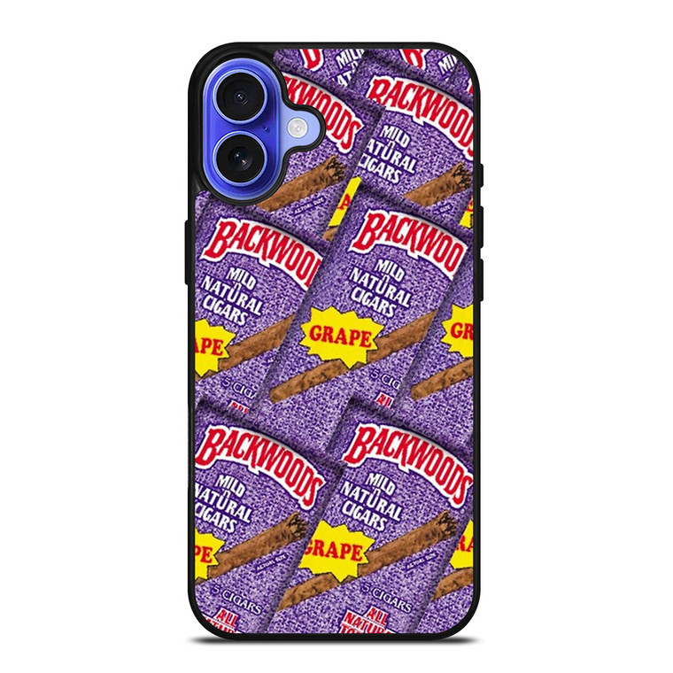 BACKWOODS CIGARS COLLAGE iPhone 16 Case Cover