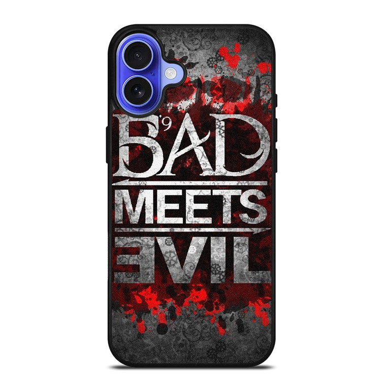 BAD MEETS EVIL RAPPER DUO LOGO 2 iPhone 16 Case Cover