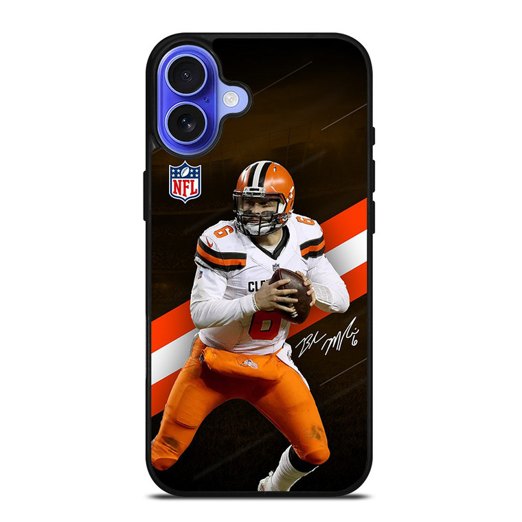 BAKER MAYFIELD CLEVELAND BROWNS NFL iPhone 16 Case Cover