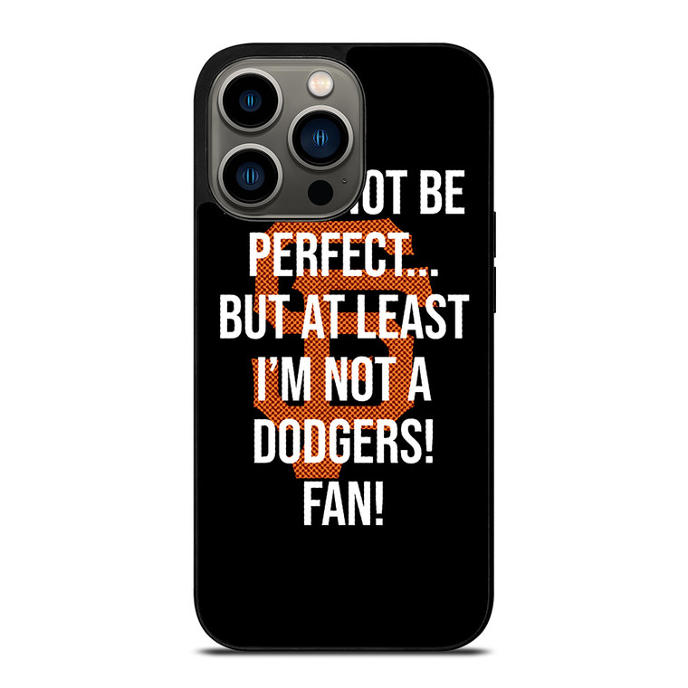 SAN FRANCISCO GIANTS BANTER LA DODGERS MLB BASEBALL 2 iPhone 13 Pro Case Cover