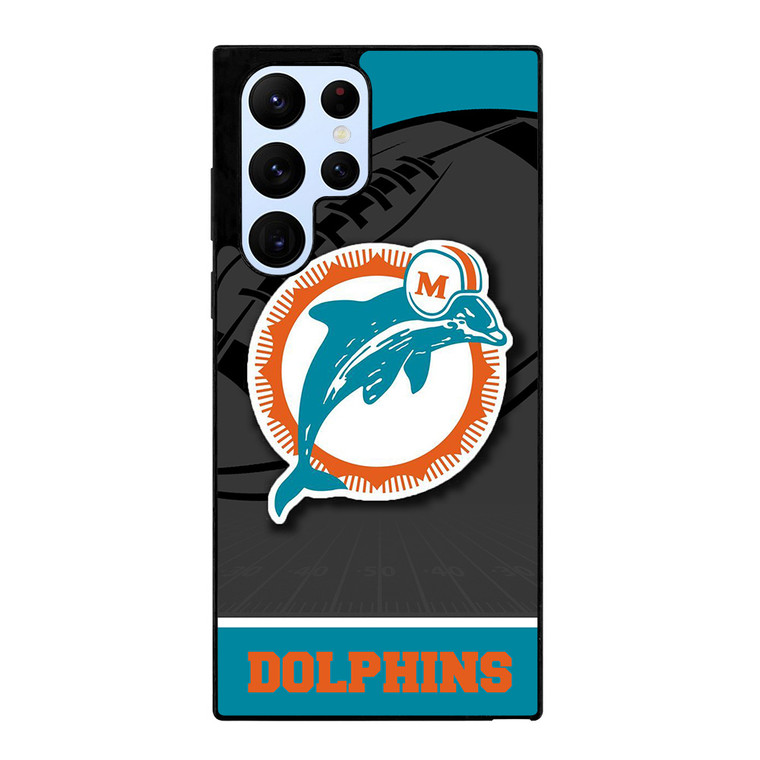 MIAMI DOLPHINS NFL TEAM Samsung Galaxy S22 Ultra Case Cover