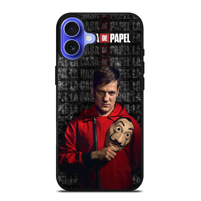 BERLIN MONEY HEIST CASA DE PAPEL 2 iPhone 16 Case Cover