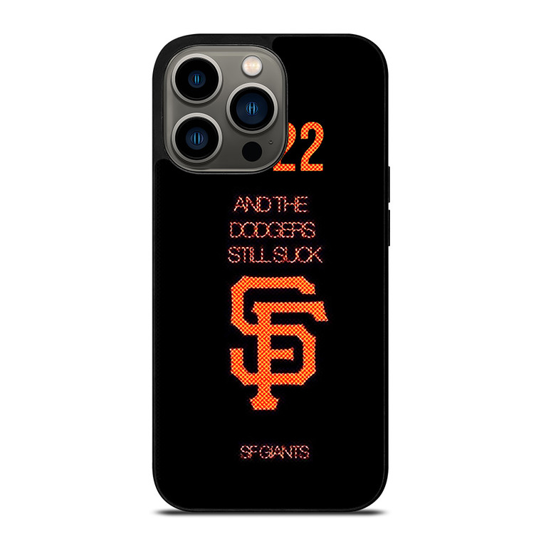 SAN FRANCISCO GIANTS BANTER LA DODGERS MLB BASEBALL iPhone 13 Pro Case Cover