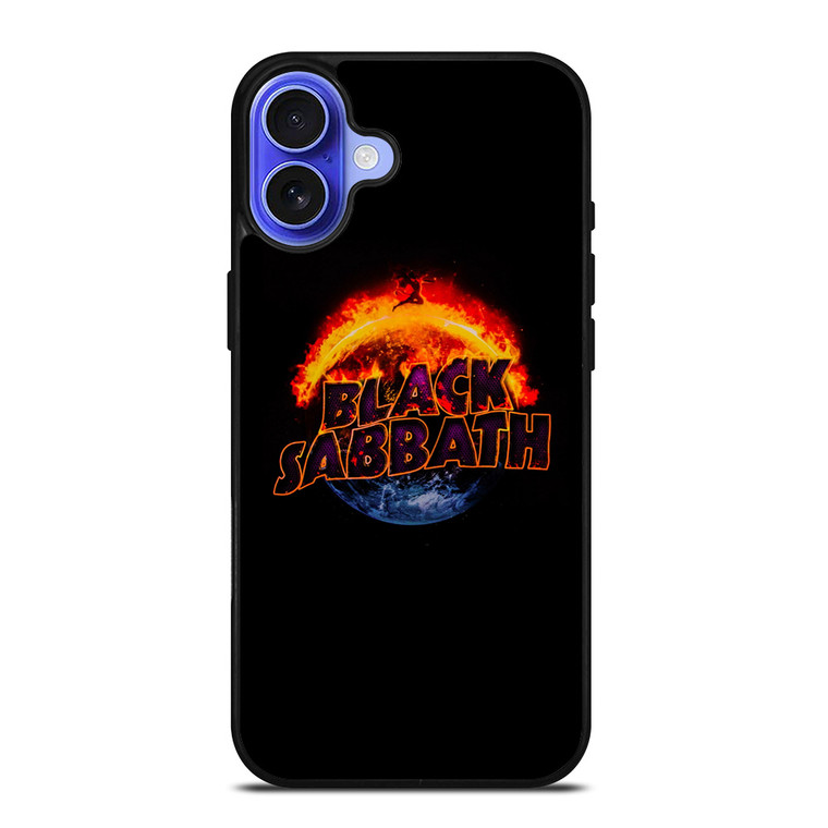 BLACK SABBATH BAND LOGO ART iPhone 16 Case Cover