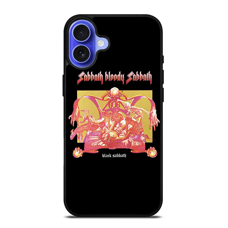 BLACK SABBATH BLOODY ALBUM COVER iPhone 16 Case Cover