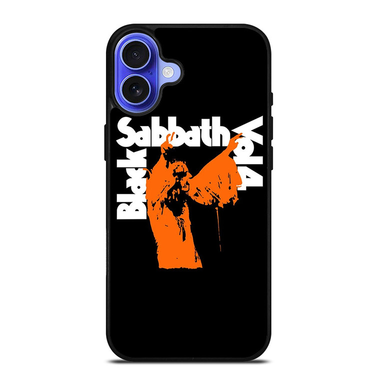 BLACK SABBATH VOL 4 ALBUM COVER iPhone 16 Case Cover