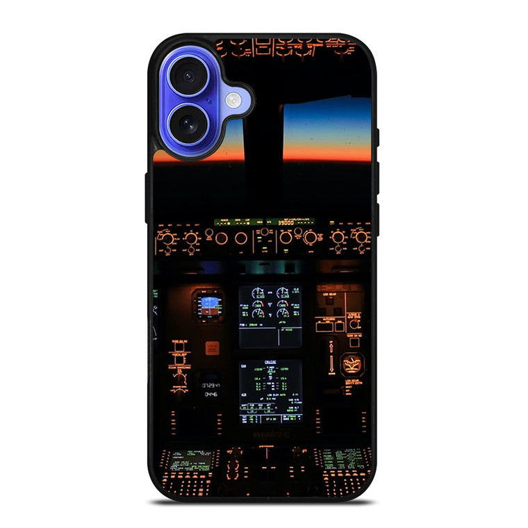 BOEING PLANE COCKPIT iPhone 16 Case Cover