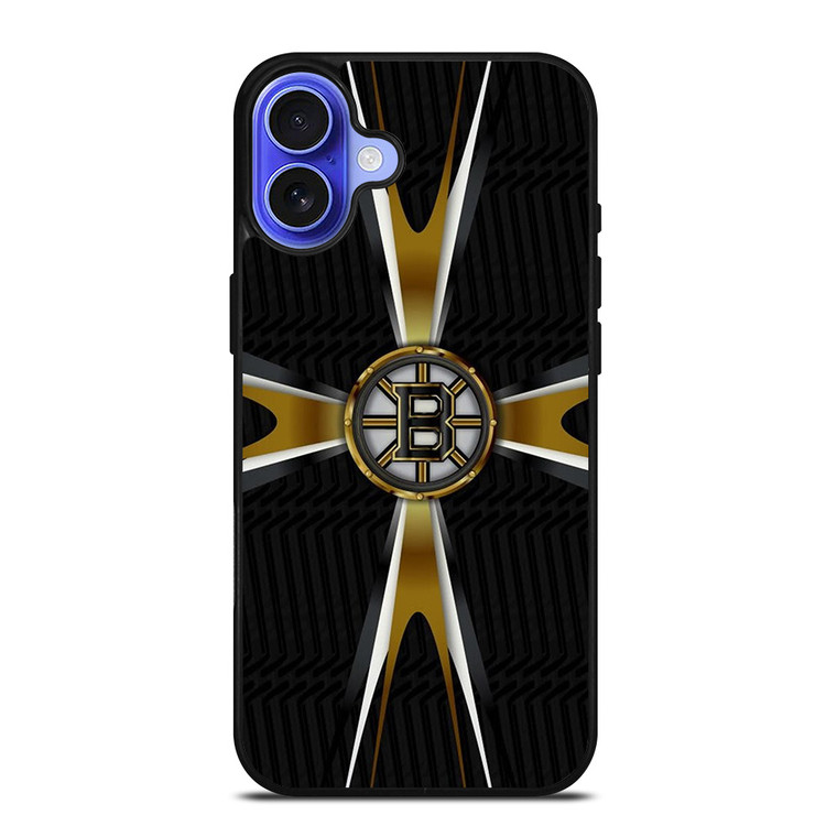 BOSTON BRUINS HOCKEY LOGO iPhone 16 Case Cover BOSTON BRUINS HOCKEY LOGO iPhone 16 Case Cover
