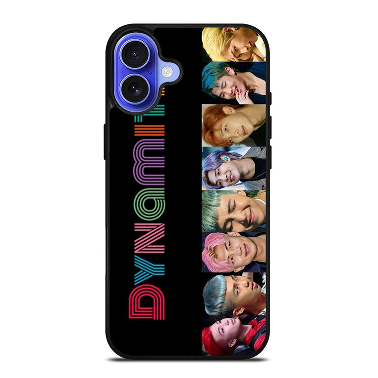BTS DYNAMITE MEMBER COLLAGE iPhone 16 Case Cover