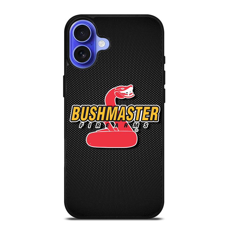 BUSHMASTER FIREARMS METAL LOGO iPhone 16 Case Cover