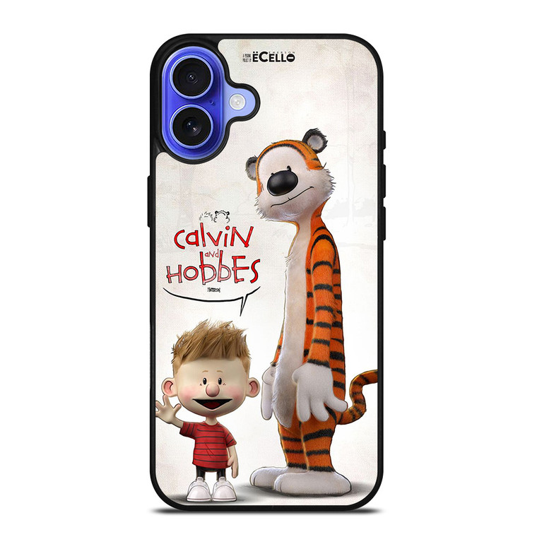 CALVIN AND HOBBES 3D iPhone 16 Case Cover