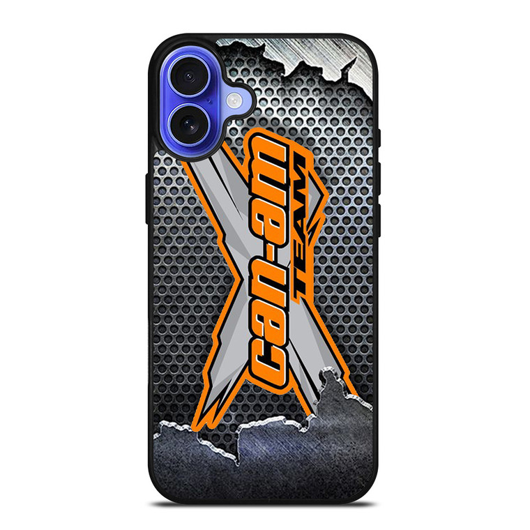 CAN AM X TEAM PLATE LOGO iPhone 16 Case Cover