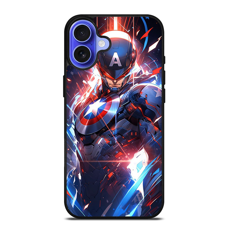 CAPTAIN AMERICA IRON MODE iPhone 16 Case Cover