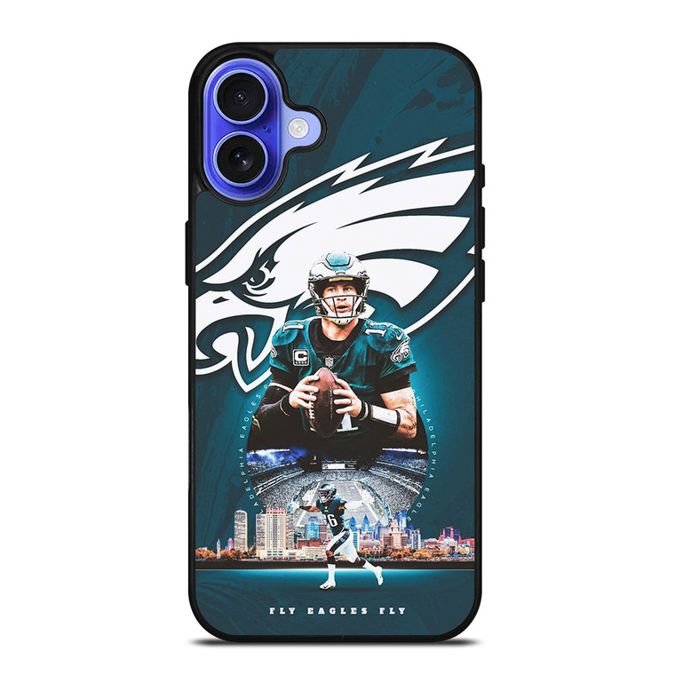 CARSON WENTZ PHILADELPHIA EAGLES NFL iPhone 16 Case Cover