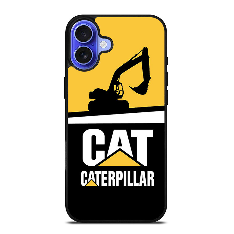 CATERPILLAR EXCAVATOR CLIPART iPhone 16 Case Cover