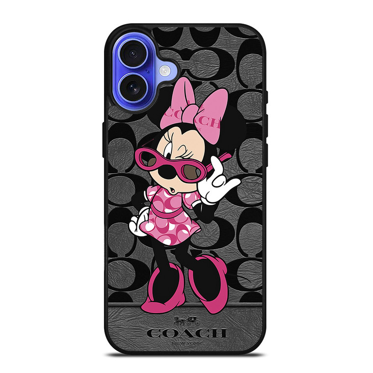 COACH MINNIE MOUSE CUTE iPhone 16 Case Cover