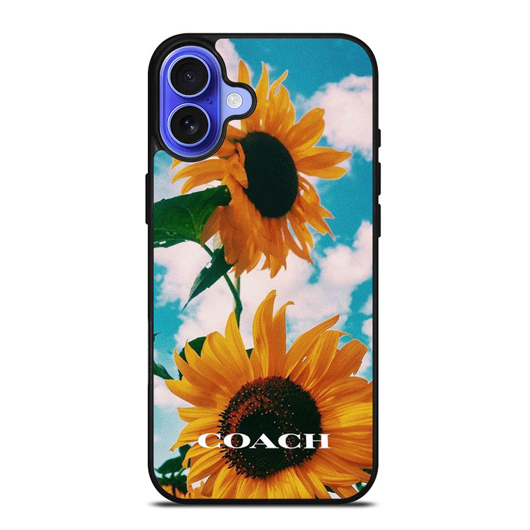 COACH SUNFLOWER iPhone 16 Case Cover