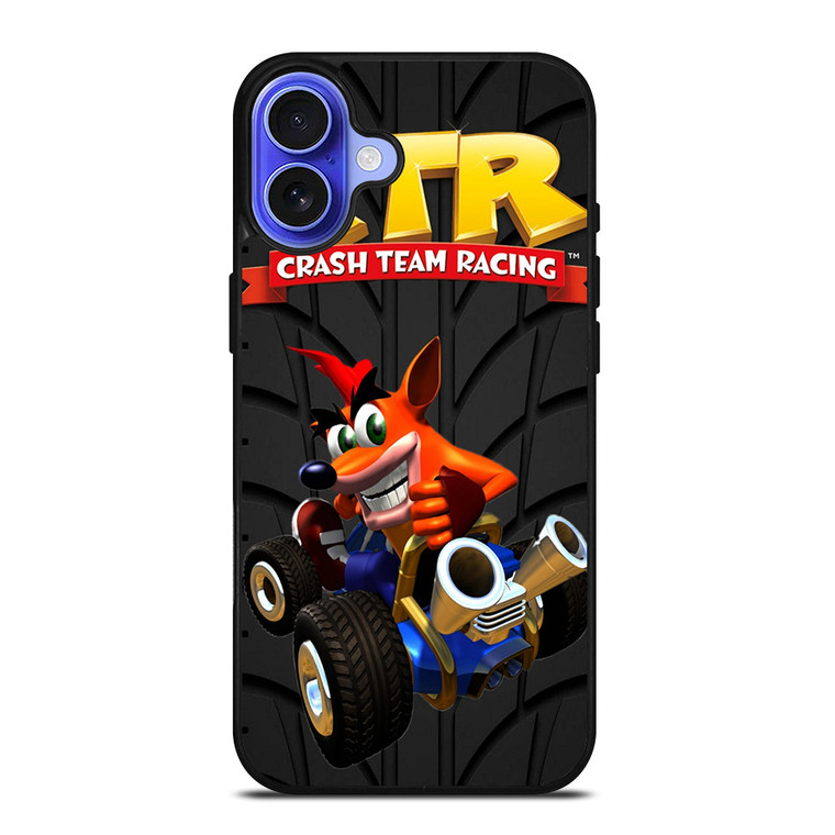 CRASH TEAM RACING BANDICOOT CTR TIRE iPhone 16 Case Cover