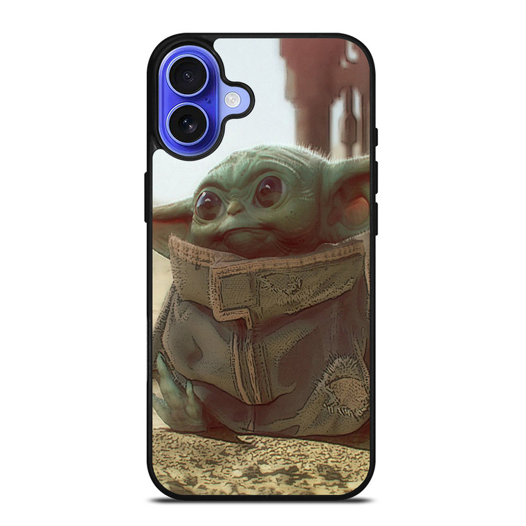 CUTE BABY YODA STAR WARS iPhone 16 Case Cover