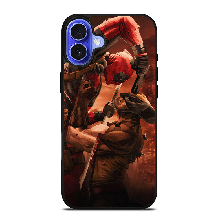 DEADPOOL VS WOLVERINE MARVEL iPhone 16 Case Cover DEADPOOL VS WOLVERINE MARVEL iPhone 16 Case Cover