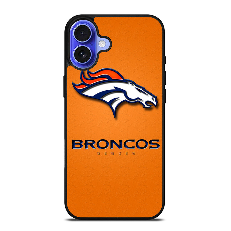 DENVER BRONCOS LOGO iPhone 16 Case Cover