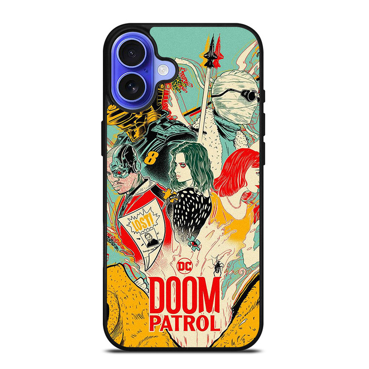 DOOM PATROL DC UNIVERSE iPhone 16 Case Cover