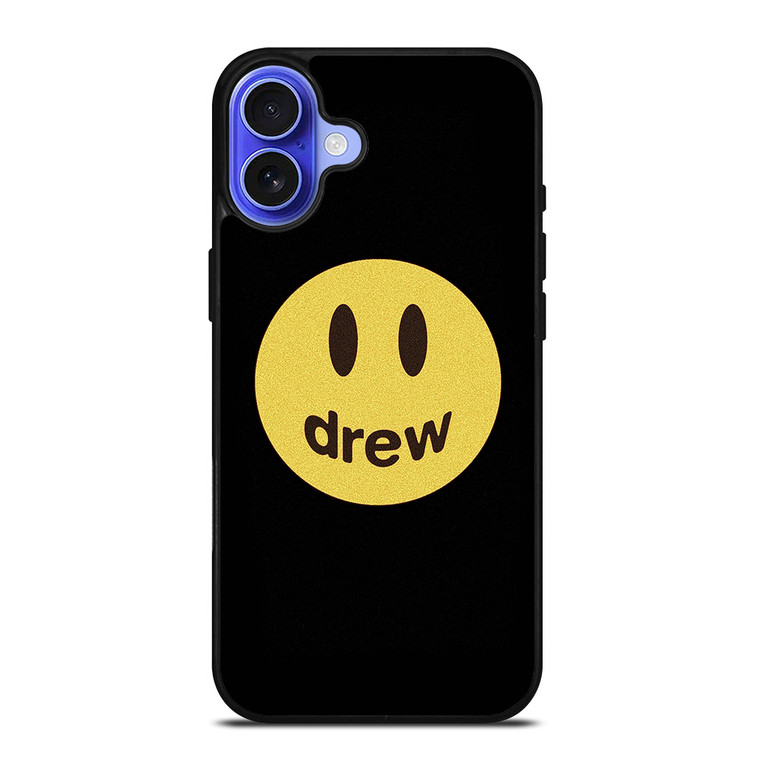 DREW SMILEY FACE LOGO 2 iPhone 16 Case Cover
