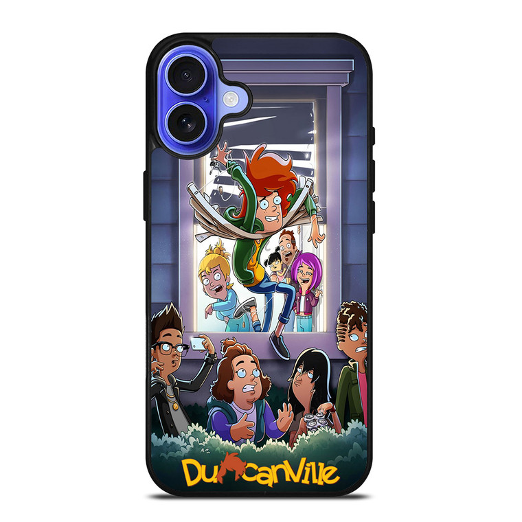 DUNCANVILLE CARTOON MOVIES POSTER iPhone 16 Case Cover