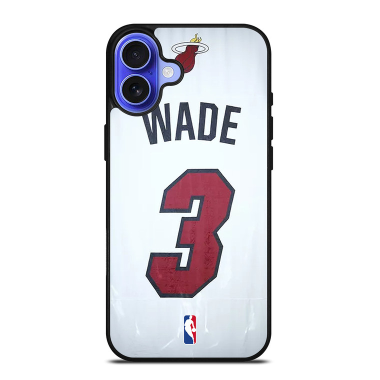 DWYANE WADE MIAMI HEAT 3 iPhone 16 Case Cover