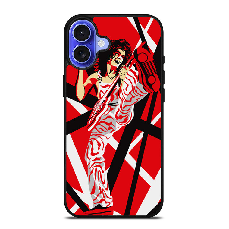 EDDIE VAN HALEN GUITAR ART 2 iPhone 16 Case Cover